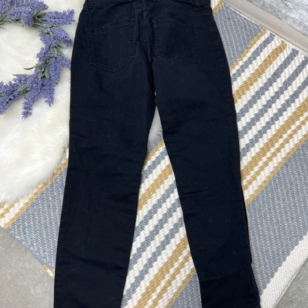 The Children’s Place black girl denim jeans A6-30 - Picture 3 of 5
